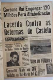 Página do jornal O Nordeste de julho de 1964