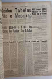 Página do jornal O Nordeste de julho de 1964