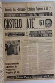 Página do jornal O Nordeste de julho de 1964