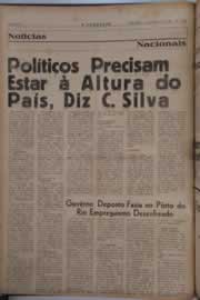Página do jornal O Nordeste de julho de 1964