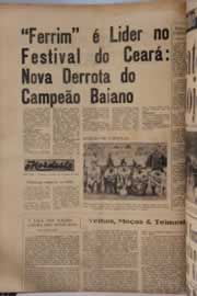 Página do jornal O Nordeste de julho de 1964