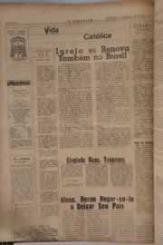 Página do jornal O Nordeste de julho de 1964