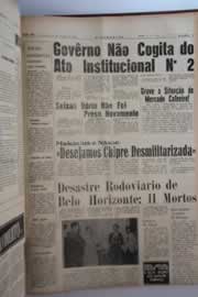 Página do jornal O Nordeste de setembro de 1964
