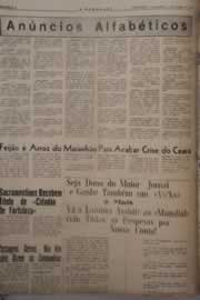 Página do jornal O Nordeste de setembro de 1964