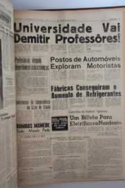 Página do jornal O Nordeste de setembro de 1964