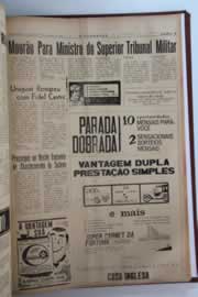 Página do jornal O Nordeste de setembro de 1964
