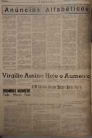 Página do jornal O Nordeste de setembro de 1964