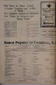 Página do jornal O Nordeste de setembro de 1964