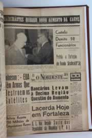 Página do jornal O Nordeste de setembro de 1964