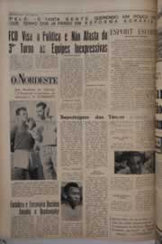Página do jornal O Nordeste de setembro de 1964