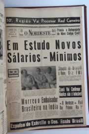 Página do jornal O Nordeste de setembro de 1964