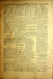 Página do jornal Unitário de abril de 1903