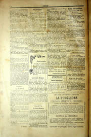 Página do jornal Unitário de abril de 1903