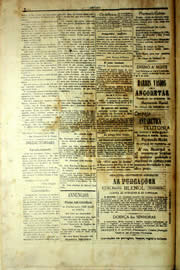 Página do jornal Unitário de maio de 1903