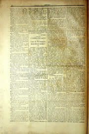 Página do jornal Unitário de maio de 1903