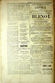 Página do jornal Unitário de maio de 1903