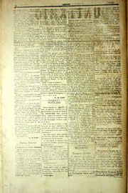 Página do jornal Unitário de maio de 1903