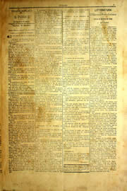 Página do jornal Unitário de maio de 1903