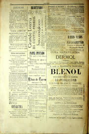 Página do jornal Unitário de maio de 1903