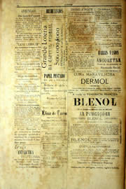 Página do jornal Unitário de junho de 1903