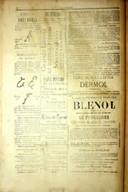 Página do jornal Unitário de junho de 1903