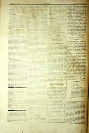 Página do jornal Unitário de julho de 1903