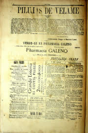 Página do jornal Unitário de julho de 1903