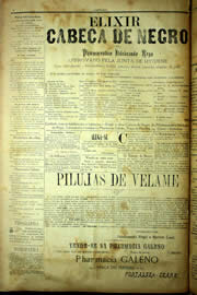 Página do jornal Unitário de setembro de 1903