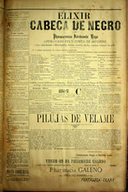 Página do jornal Unitário de setembro de 1903