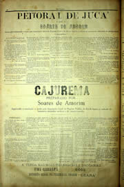 Página do jornal Unitário de setembro de 1903