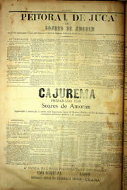 Página do jornal Unitário de setembro de 1903