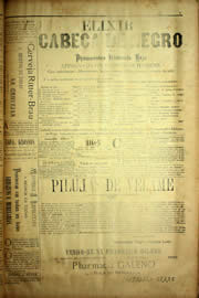 Página do jornal Unitário de outubro de 1903