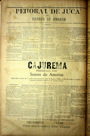 Página do jornal Unitário de outubro de 1903