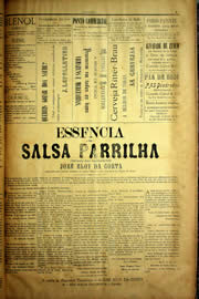 Página do jornal Unitário de outubro de 1903