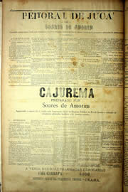 Página do jornal Unitário de outubro de 1903