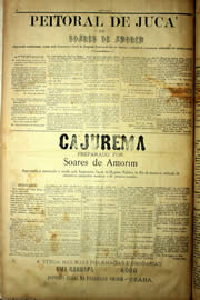 Página do jornal Unitário de outubro de 1903