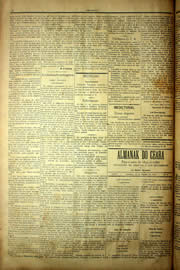 Página do jornal Unitário de outubro de 1903