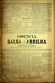 Página do jornal Unitário de outubro de 1903