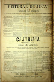 Página do jornal Unitário de outubro de 1903