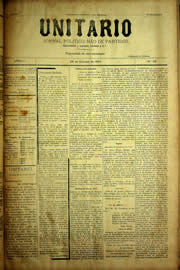 Página do jornal Unitário de outubro de 1903