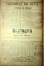 Página do jornal Unitário de novembro de 1903