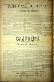 Página do jornal Unitário de novembro de 1903