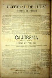 Página do jornal Unitário de novembro de 1903
