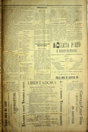Página do jornal Unitário de dezembro de 1903