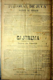Página do jornal Unitário de dezembro de 1903