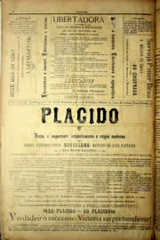 Página do jornal Unitário de dezembro de 1903