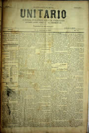 Página do jornal Unitário de dezembro de 1903