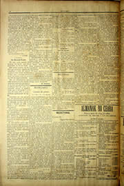 Página do jornal Unitário de dezembro de 1903