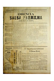 Página do jornal Unitário de janeiro de 1904