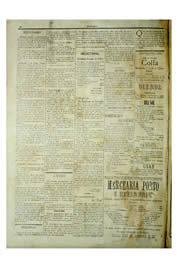 Página do jornal Unitário de janeiro de 1904